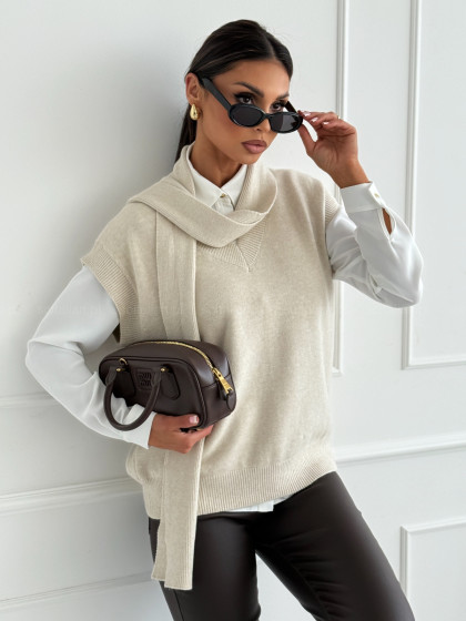 Kamizelka CASEY BEIGE z...
