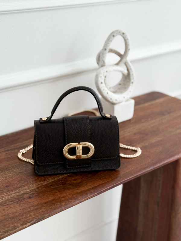 Torebka skórzana LAURA BIAGGI No.75 chocolate