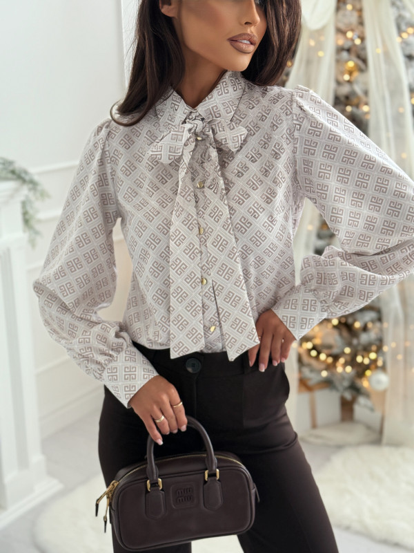 Bluzka koszulowa HAYDEN versus z wiązaniem