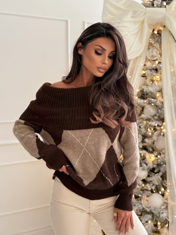 Sweter ARCHIE chocolate