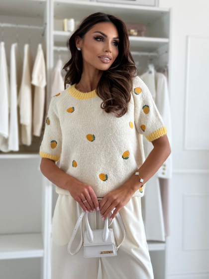 Sweter LIMONCELLO creamy