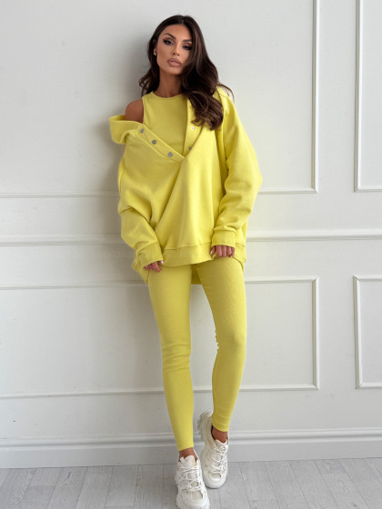 Komplet dresowy NEW YORK lime