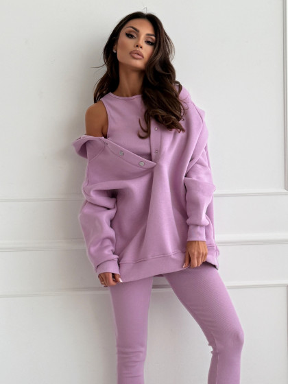 Komplet dresowy NEW YORK lilac