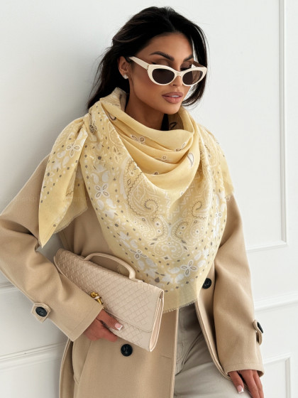 Chusta BOHO yellow