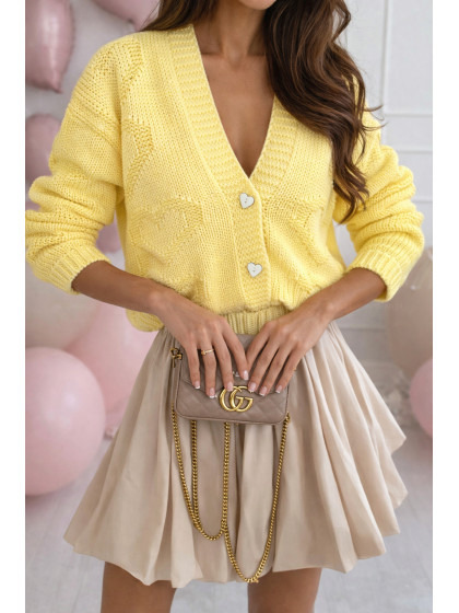 Kardigan CAROLYN yellow