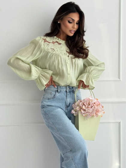 Bluzka BRENNO ROSE olive