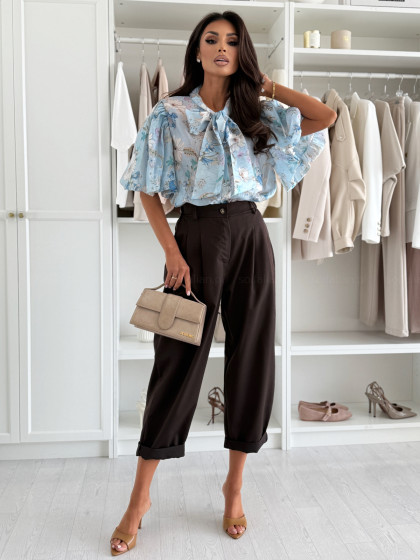 Spodnie FOLEY CHOCOLATE z...