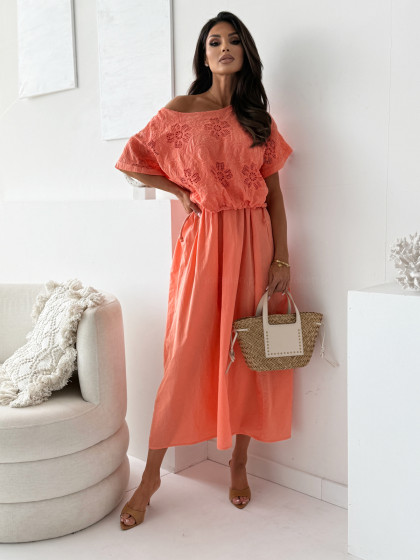 Bawełniana sukienka CABELLO...