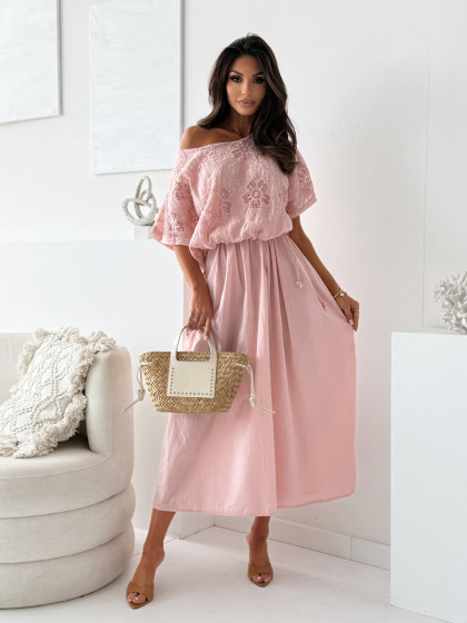 Bawełniana sukienka CABELLO...