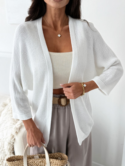 Kardigan PAOLA white