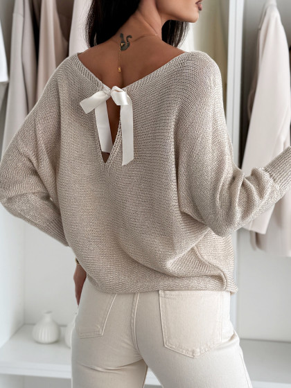 Sweterek GIULIETTA gold z...